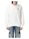 Off-white Women's Fresco Arrow Sweatshirt | Size Medium | 25powba055s25fle001 Color 0110 In White