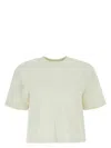 Off-white Women's Ivory Cotton Oversize T-shirt | Size Small | Owaa120s23jer001 Color 0401