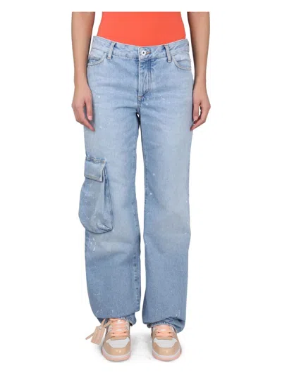 OFF-WHITE WOMEN'S JEANS TOYBOX