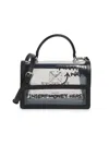 Off-white Jitney 1.4 Transparent-design Tote Bag In Multi