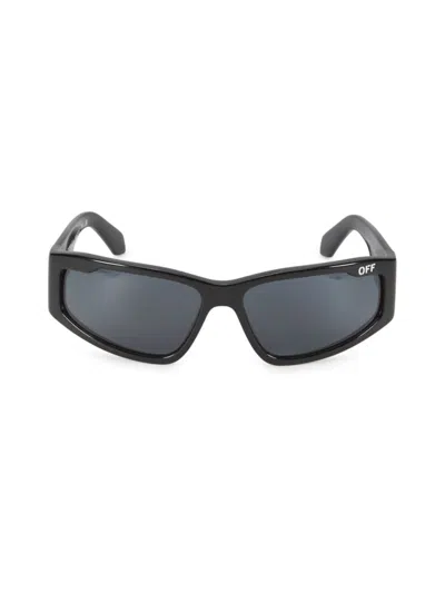 Off-white Women's Kimball 64mm Solid Lens Square Plastic Sunglasses In Black
