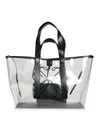 Off-white Tote With Logo In White