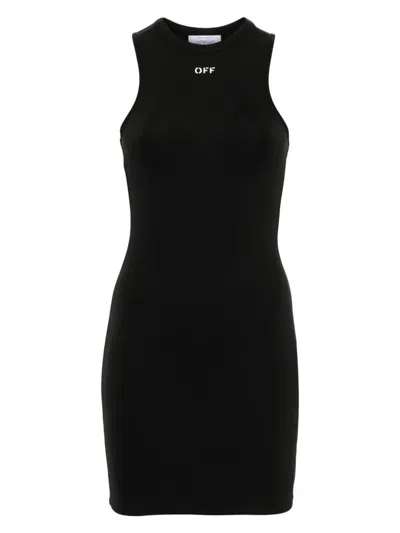 Off-white Women's Mini Dress With Logo