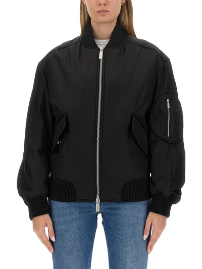 Off-white Women Nylon Bomber Jacket