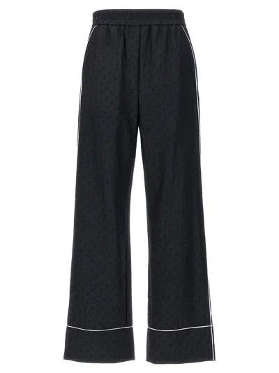 Off-white Women 'off Jacquard Pajama' Pants