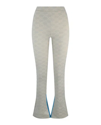 Pre-owned Off-white Women's Off Monogram Split Leggings In White