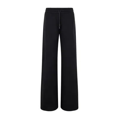 Off-white Off White Women Off White Round Sweatpant In Black