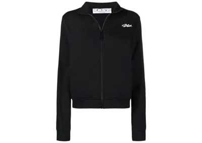 Pre-owned Off-white Women's Offwhite Athleisure Arrow Track Jacket In Black/pink/blue