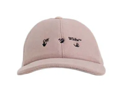 Pre-owned Off-white Women's Offwhite Baseball Cap In Nude