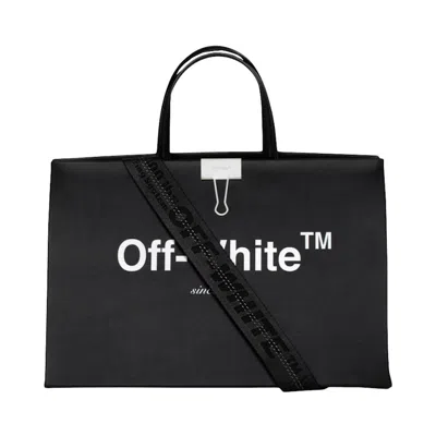 Pre-owned Off-white Women's Offwhite Box Bag In Black White In Multi