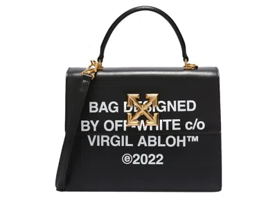 Pre-owned Off-white Women's Offwhite Jitney 2.8 Mini Bag In Black