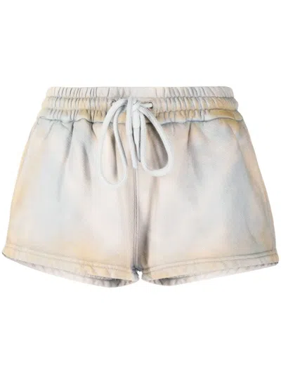 Pre-owned Off-white Women's Offwhite Laundry Drawstring Shorts In Light Beige