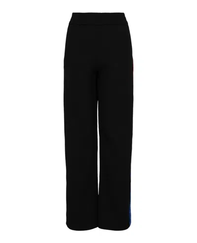 Pre-owned Off-white Women's Offwhite Monogram Banded Sweatpants In Black
