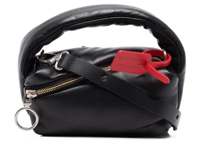 Pre-owned Off-white Women's Offwhite Pump Pouch 19 Tote Bag In Black