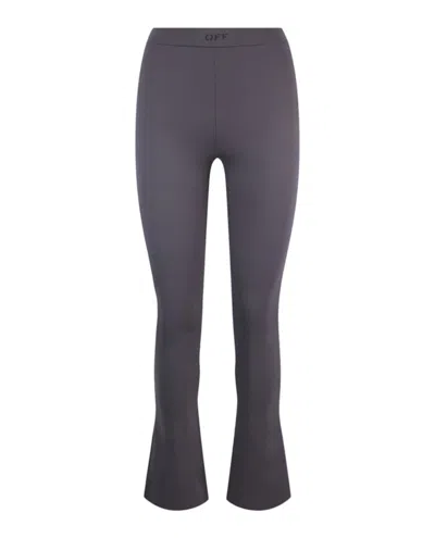 Pre-owned Off-white Women's Offwhite Sleek Split Leggings In Pink