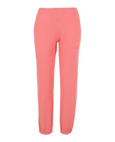 Pre-owned Off-white Women's Offwhite Swimming Man Sweatpants In Pink