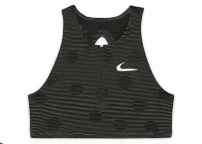 Pre-owned Off-white Women's Offwhite X Nike 3 In 1 Crop Top In Black Dot