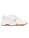 OFF-WHITE WOMEN'S OUT OF OFFICE LEATHER SNEAKERS