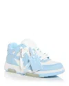 Off-white Out Of Office Arrow Bicolor Sneakers In White/blue