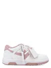 Off-white Women's Out Of Office Woman's Sneakers In White Pink