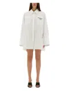 Off-white Oversized Poplin Shirt In White