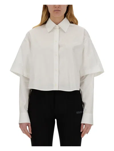 OFF-WHITE WOMEN'S POPLIN SHIRT | SIZE 40 | OWGE022