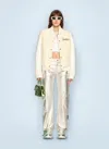 Off-white Off White Women Rose Valley Varsity Jacket