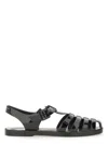 Off-white Off To Sandals In Black