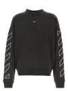Off-white Slate Cotton Oversize Sweatshirt