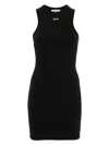Off-white Rowing Black Polyamide Dress In Black