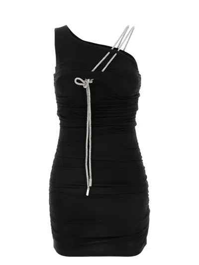 OFF-WHITE WOMEN'S STRETCH VISCOSE MINI DRESS