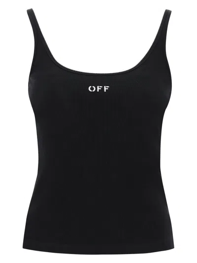 Off-white Women's Tank Top With Logo