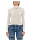 Off-white Sweater  Woman Color White In White