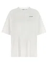 Off-white White Logo T-shirt In White