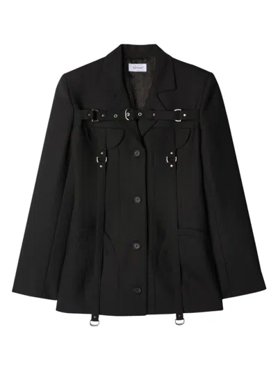 OFF-WHITE WOMEN'S WOOL BLEND BLAZER
