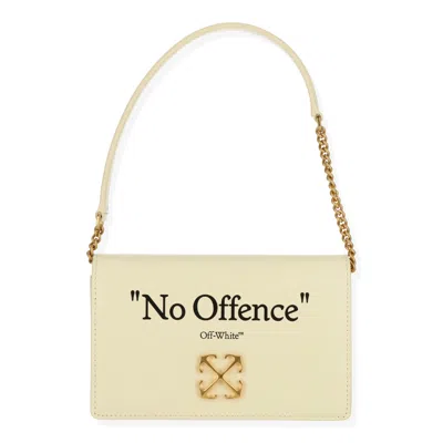 Off-white Off White Womens Beige/black Handbag In Multi