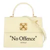 Off-white Off White Womens Beige/black Handbag In Multi