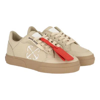 Off-white Off White Womens Beige/white Sneaker In Neutral