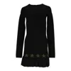 Off-white Off White Womens Black/green Dress In Black
