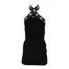 Off-white Off White Womens Black/white Dress In Black