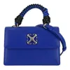 Off-white Off White Womens Blue Handbag In Blue