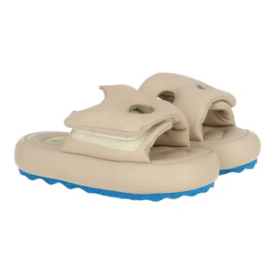 OFF-WHITE OFF WHITE WOMENS CAMEL FLIP-FLOP