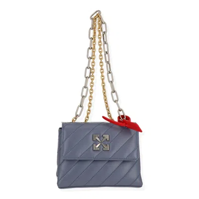 Off-white Off White Womens Dark Grey Shoulder Bag In Gray