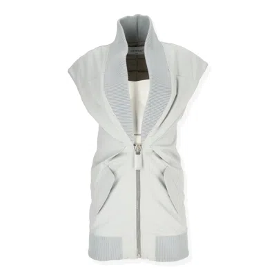 Off-white Off White Womens Light Grey Dress In Gray