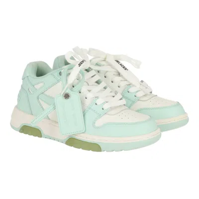 Off-white Off White Womens Mint Sneaker In Green