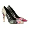 Off-white Off White Womens Multicolored Pump In Black