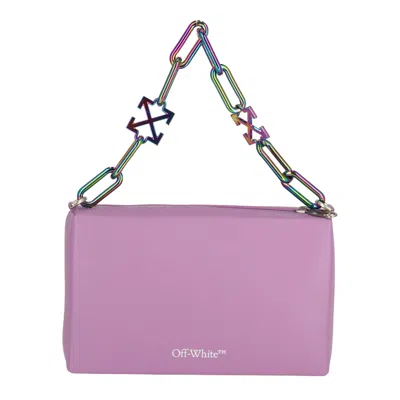 Off-white Off White Womens Purple/white Pouch