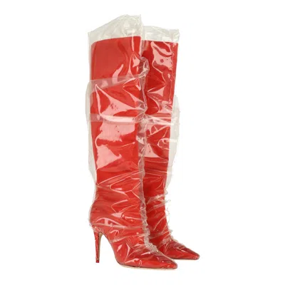 Off-white Off White Womens Red Boot