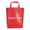 Off-white Off White Womens Red/white Tote In Red