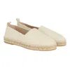 Off-white Logo-pattern Flat Espadrilles In White